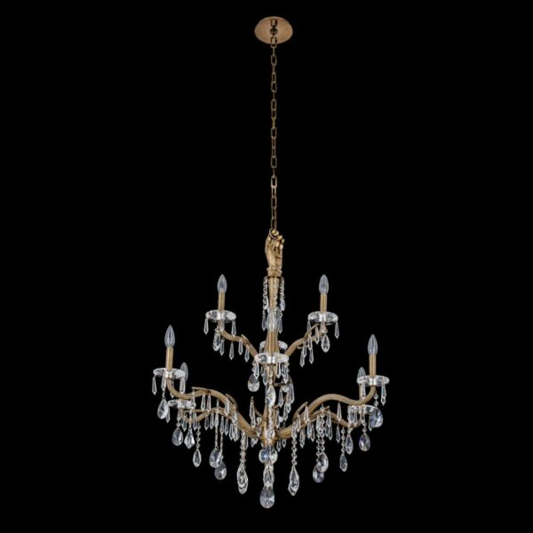 Venere 9 Light 2 Tier Chandelier