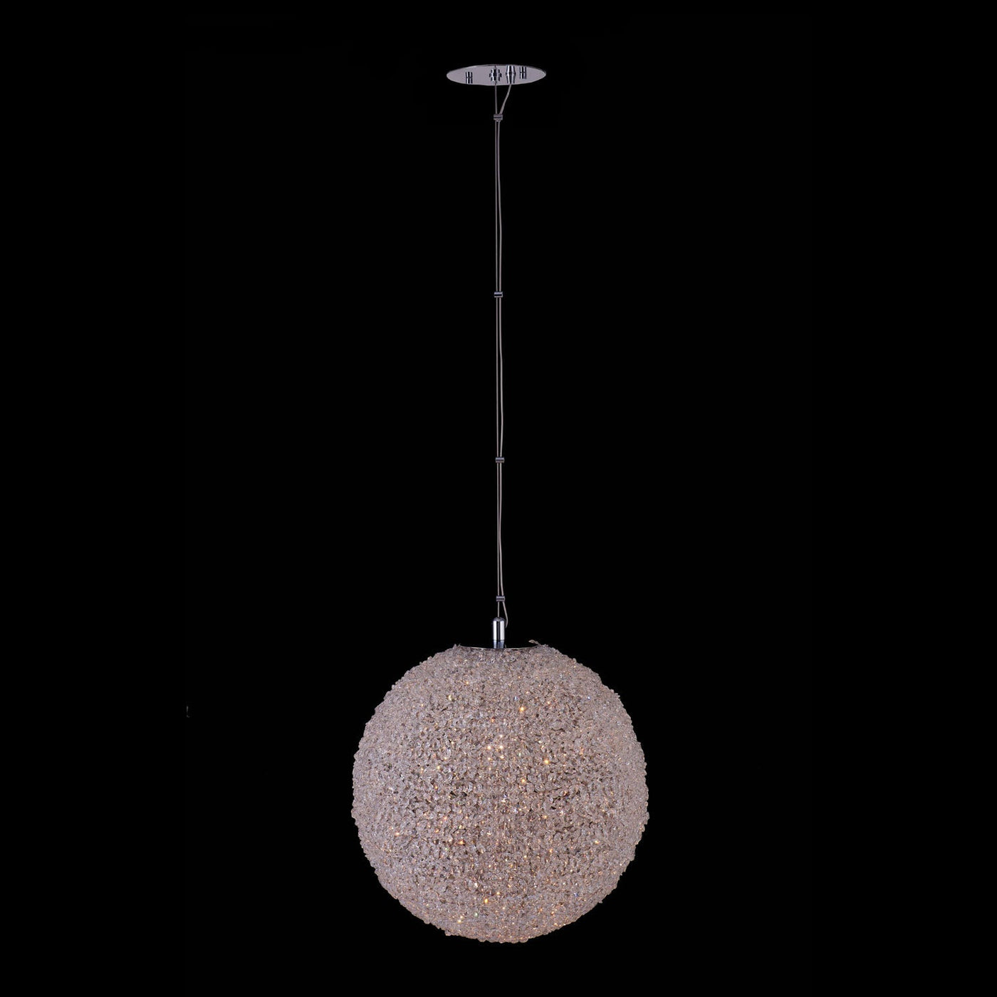 ##Antique Hardware## Piovere 36" LED Orb Pendant