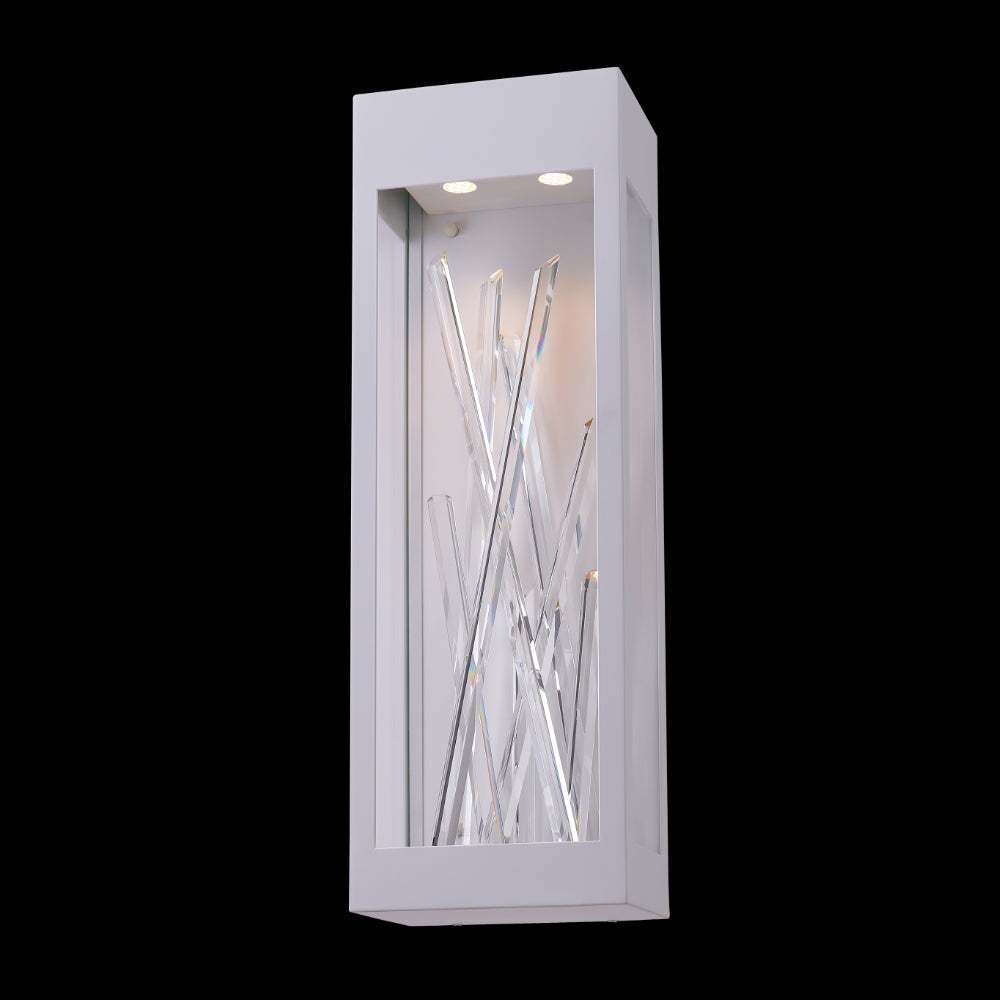 Arpione 24 Inch Matte White Outdoor Wall Sconce