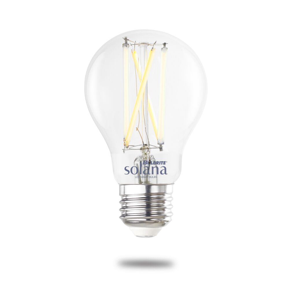 ##Antique Hardware## Smart LED Wifi Bulb 8W A19 90CRI White Light Clear 60W Equivalent 1PK