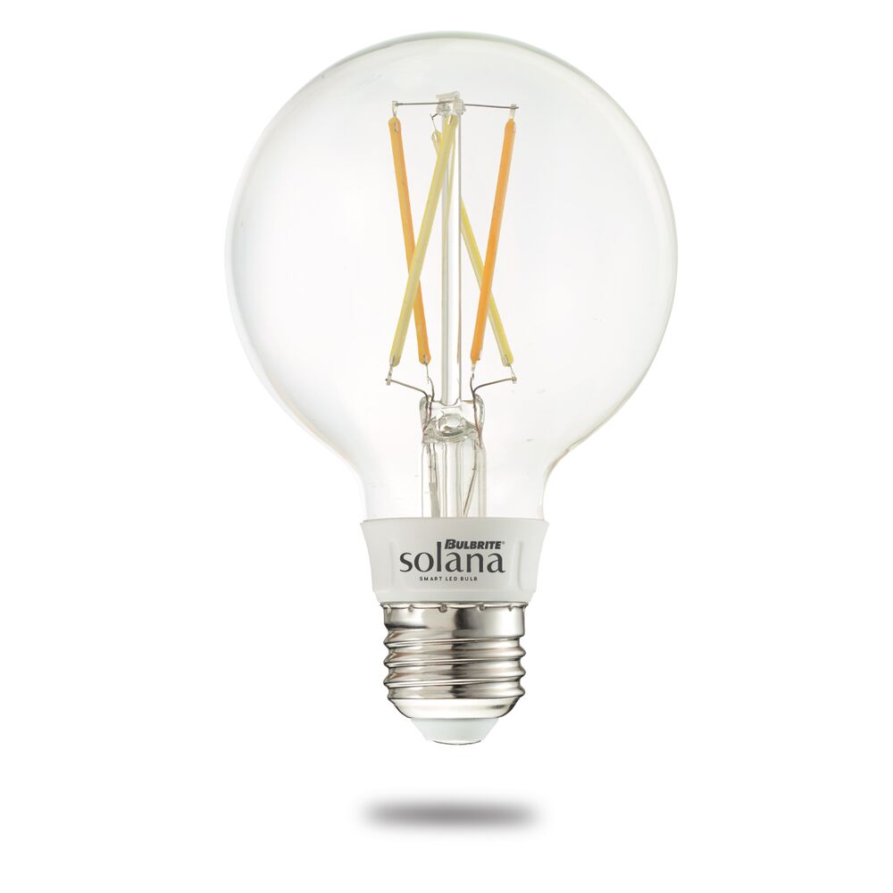 ##Antique Hardware## Smart LED Wifi Bulb 5.5W G25 White Light Clear 60W Equivalent 1PK