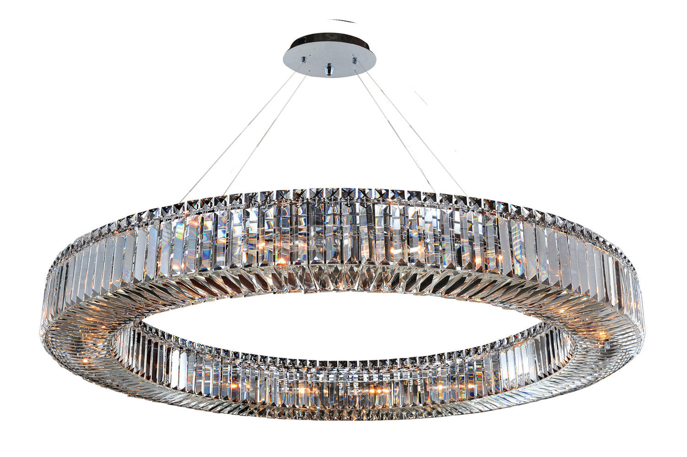 ##Antique Hardware## Rondelle 47 Inch Pendant