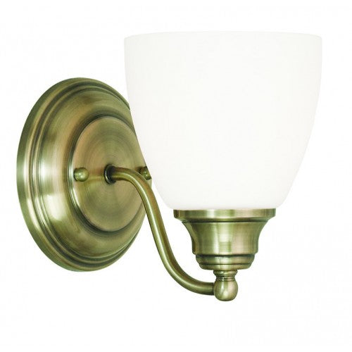 Antique Hardware 1 Light Antique Brass Wall Sconce Wall Sconce