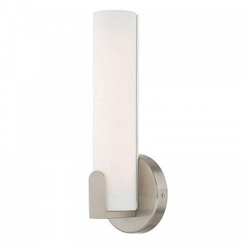 Antique Hardware 8W LED Brushed Nickel ADA Wall Sconce Wall Sconce