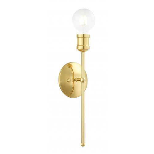 Antique Hardware 1 Light Polished Brass Wall Sconce Wall Sconce