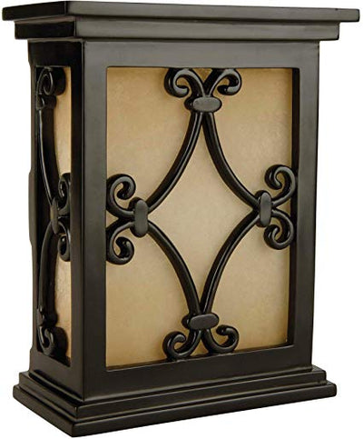 ##Antique Hardware## Hand-Carved Scroll Design Chime in Black