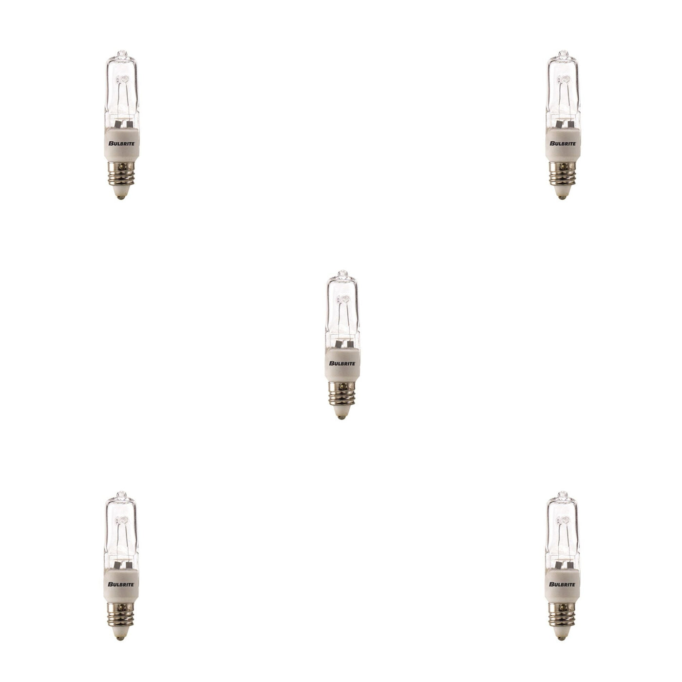 Antique Hardware 50W T4 Jd Halogen Clear E11 120V-5PK Bulb