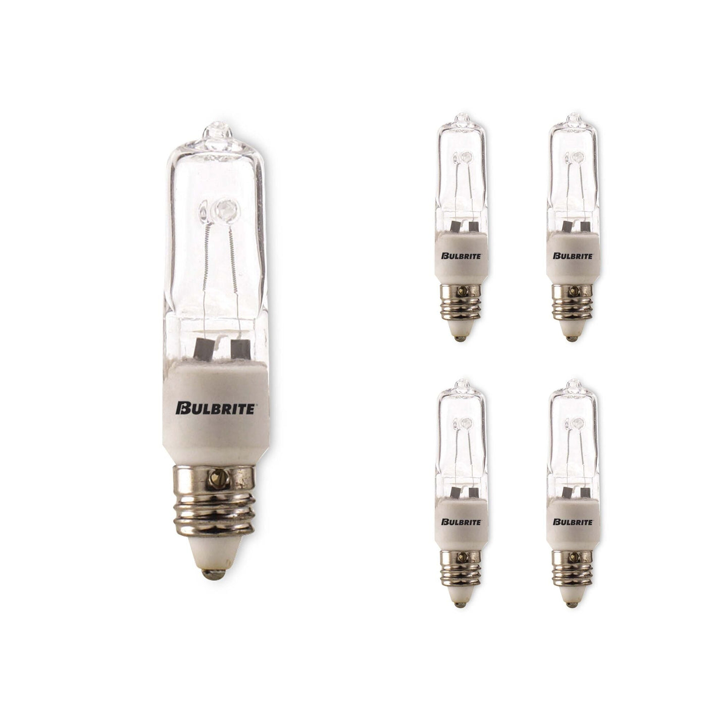 Antique Hardware 75W T4 Jd Halogen Clear E11 120V-5PK Bulb