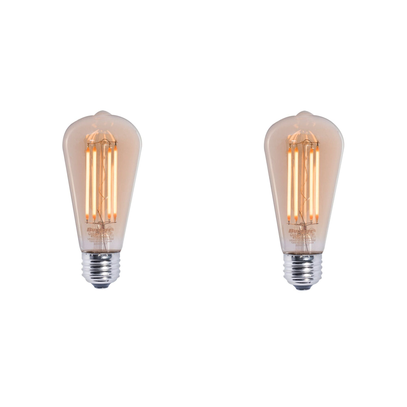 Antique Hardware 5W LED ST18 2200K Filament Nostalgic Fully Compatible DIMMING-2PK Bulb