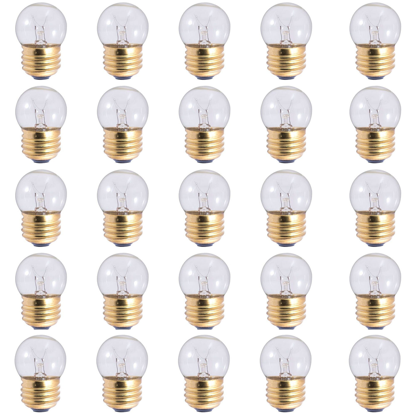 Antique Hardware 7.5W S11 Clear E26 130V-25PK Bulb