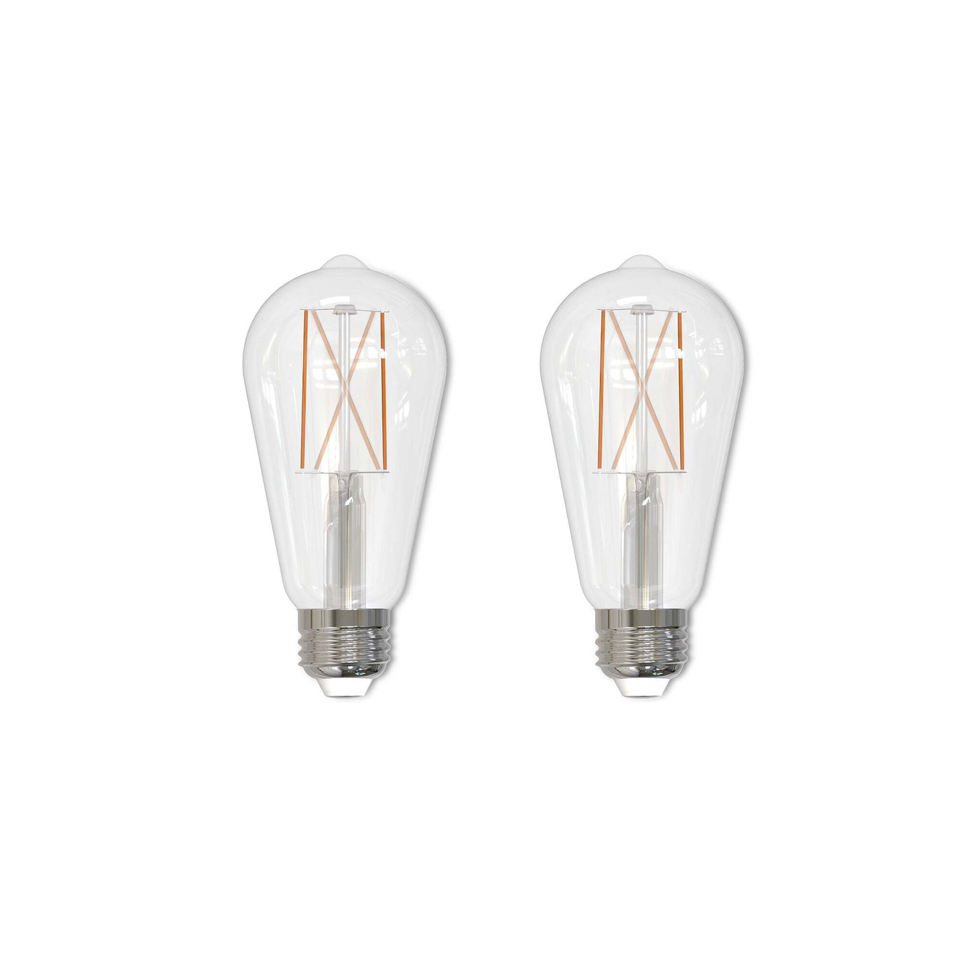 ##Antique Hardware## 60W Pack of 2 E26 Base Bulbs (Soft White Light)