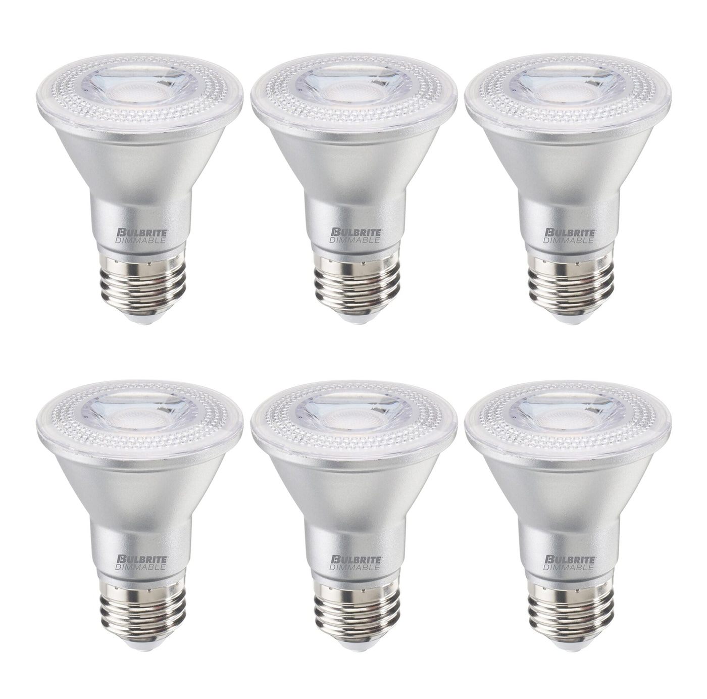 Antique Hardware 6.5W LED PAR20 2700K 90CRI N.flood Wet DIMMABLE-6PK Bulb