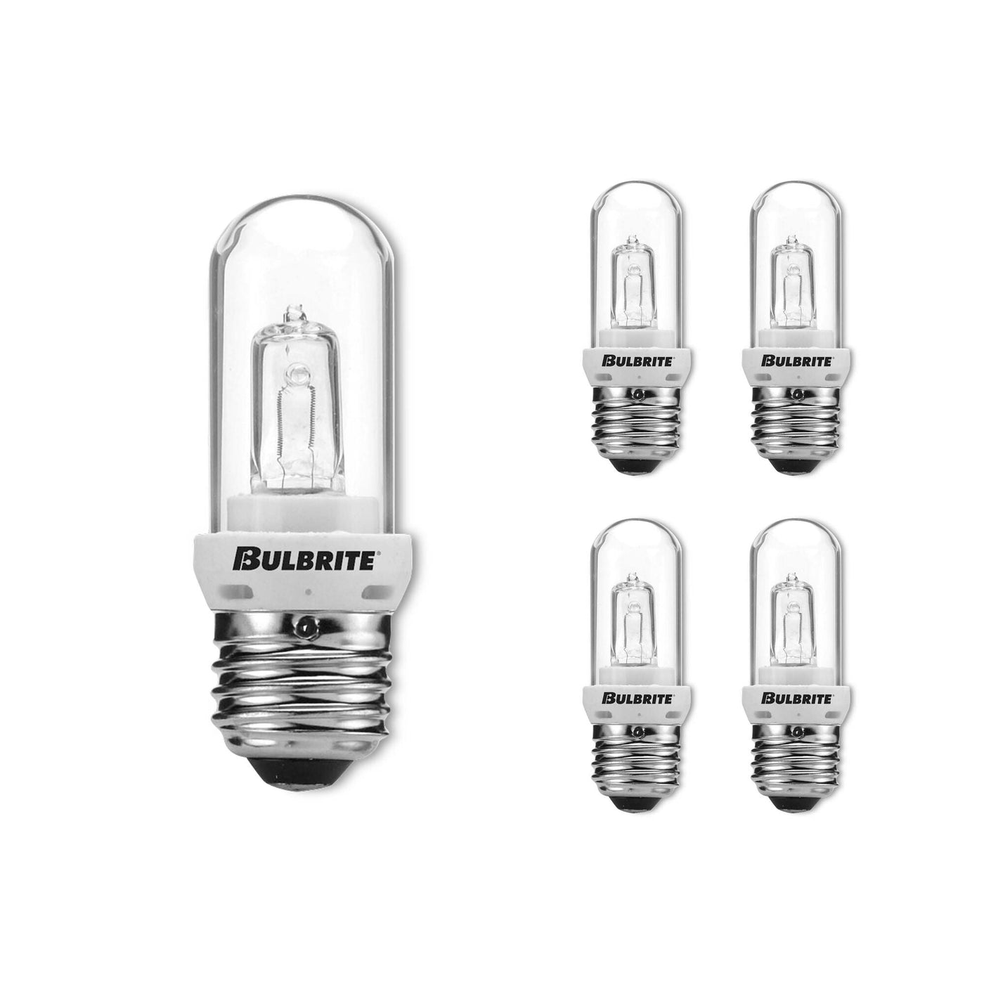 ##Antique Hardware## 100W T8 Jdd Halogen Dbl-env. Clear E26 120V-5PK