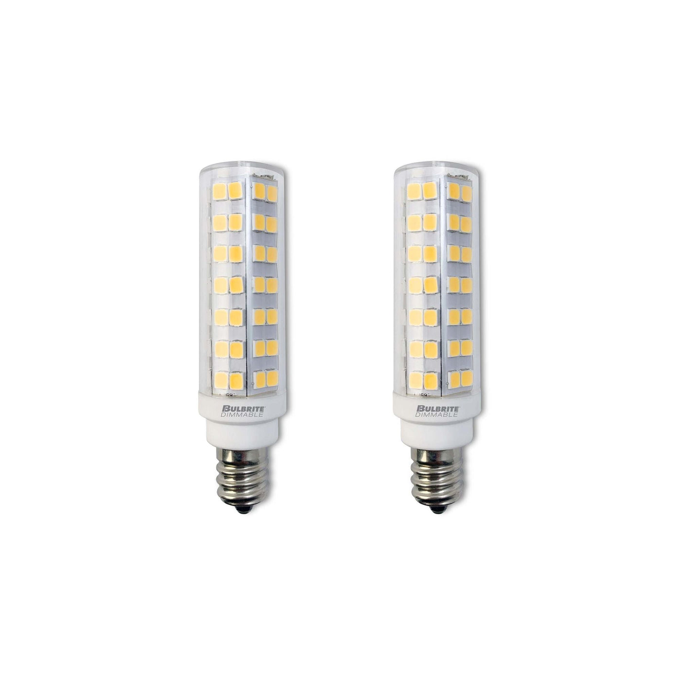 Antique Hardware 6.5W LED E12 Clear 3000K Dimmable 120V 2PK Bulb