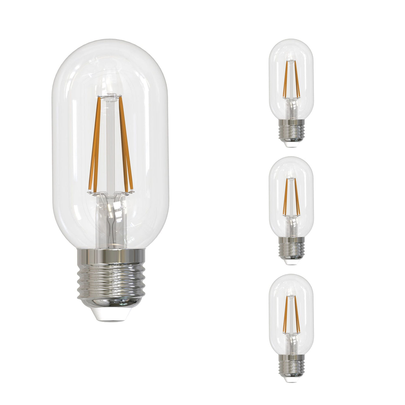 Antique Hardware 5W LED T14 2700K Filament Fully Compatible DIMMING-4PK Bulb