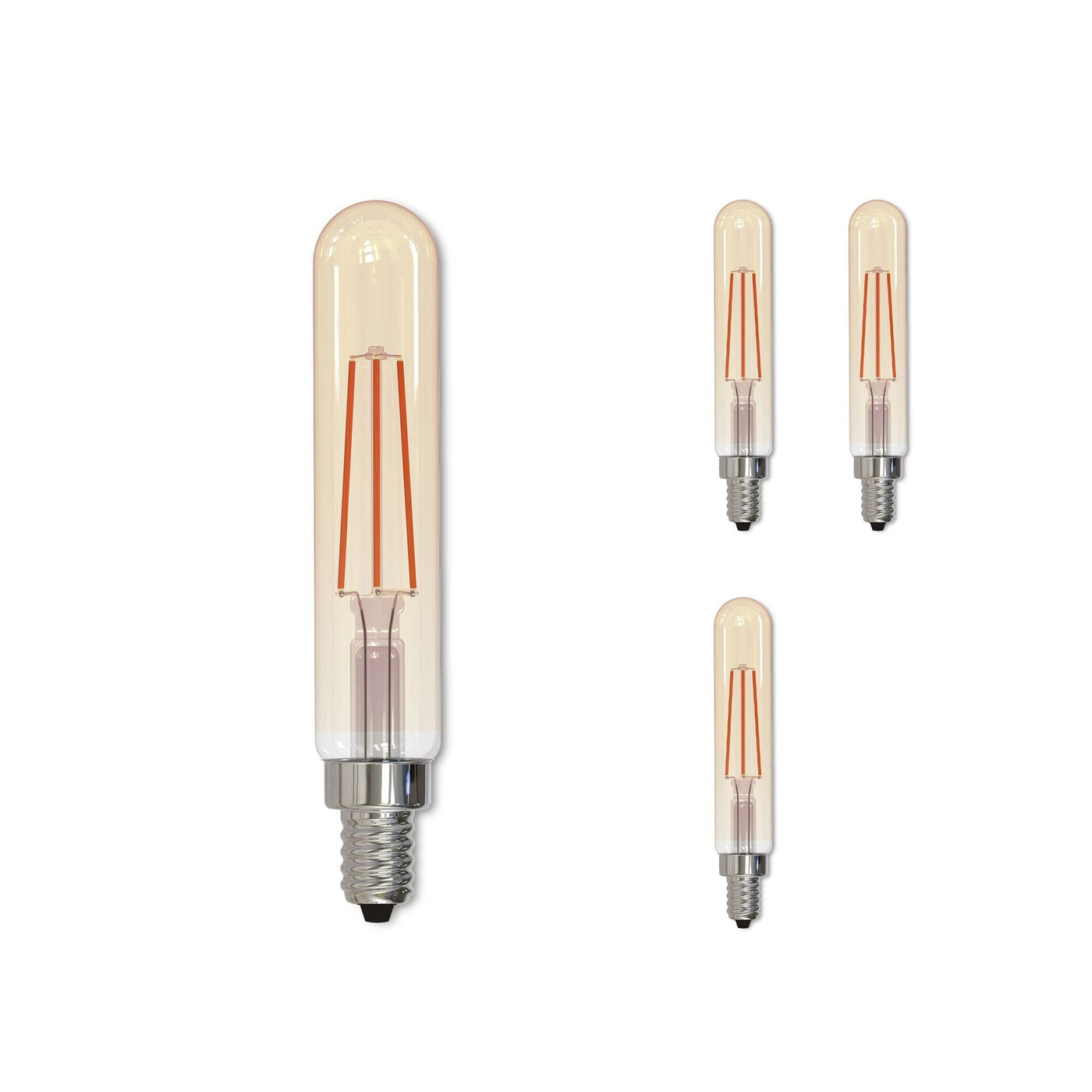 Antique Hardware 5W LED T8 2100K Dimmable FILAMENT-4PK Bulb