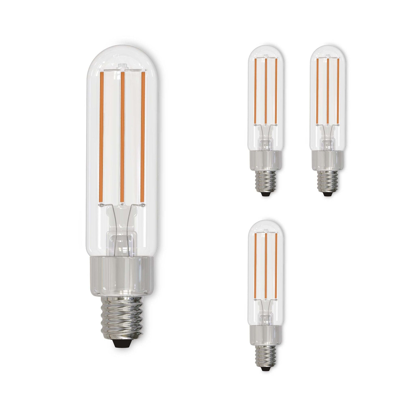 ##Antique Hardware## 40W Pack of 4 E12 Base Bulbs (Soft White Light)