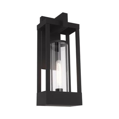 Antique Hardware 1 Light Black Outdoor Wall Lantern Exterior