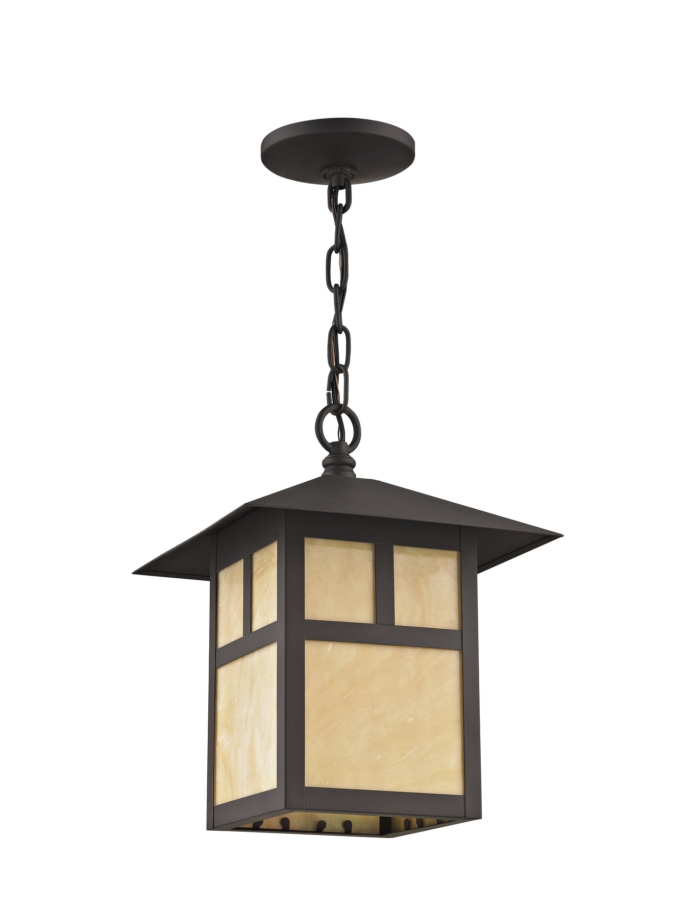 Antique Hardware 1 Light Bronze Outdoor Lantern Exterior