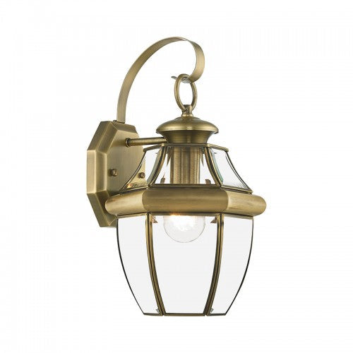 Antique Hardware 1 Light Antique Brass Outdoor Wall Lantern Exterior