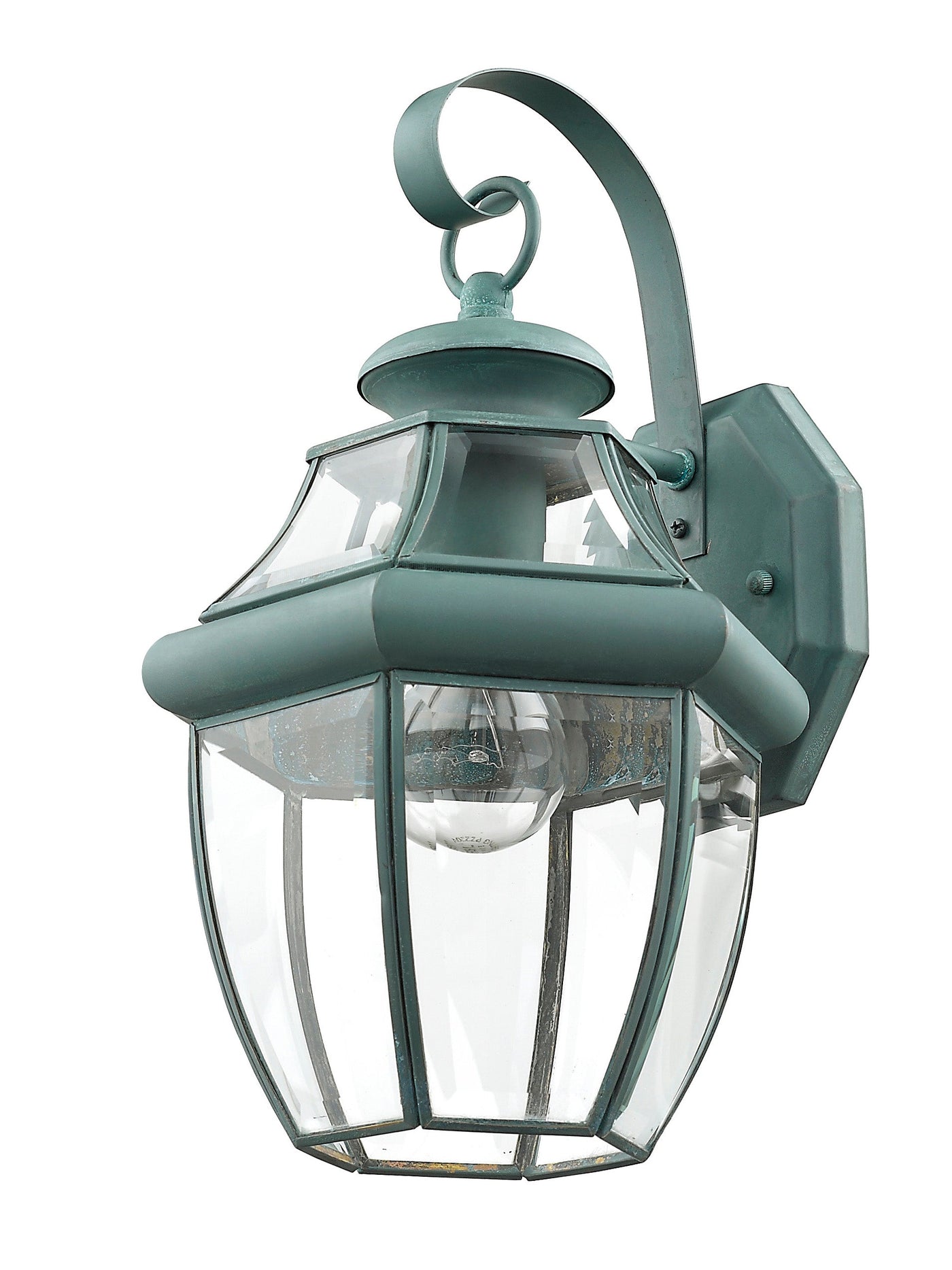 Antique Hardware 1 Light Verdigris Outdoor Wall Lantern Exterior