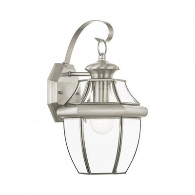 Antique Hardware 1 Light BN Outdoor Wall Lantern Exterior