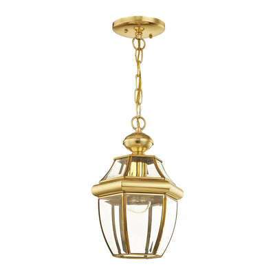 Antique Hardware 1 Light Polished Brass Outdoor Lantern Exterior