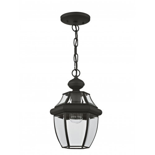 Antique Hardware 1 Light Black Outdoor Lantern Exterior