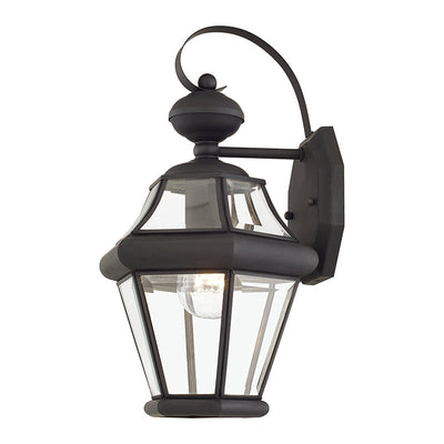 Antique Hardware 1 Light Bronze Outdoor Wall Lantern Exterior