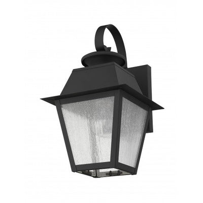 Antique Hardware 1 Light Black Outdoor Wall Lantern Exterior