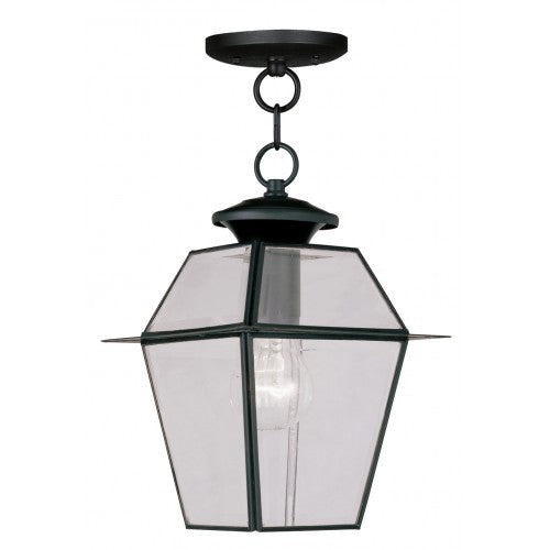 Antique Hardware 1 Light Black Outdoor Lantern Exterior