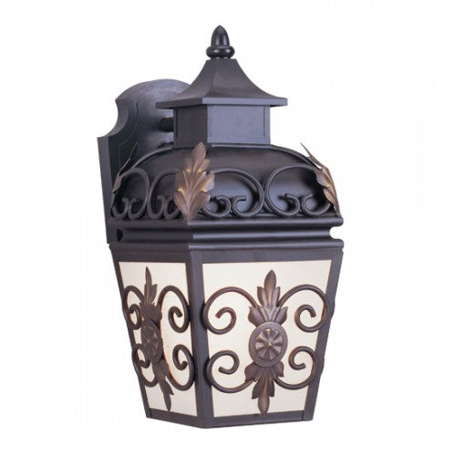 Antique Hardware 1 Light Bronze Outdoor Wall Lantern Exterior