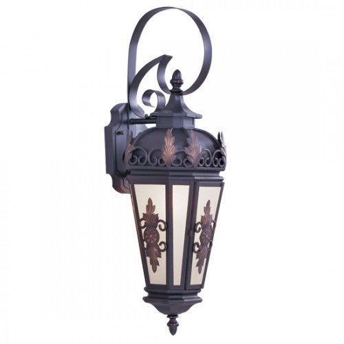 Antique Hardware 1 Light Bronze Outdoor Wall Lantern Exterior