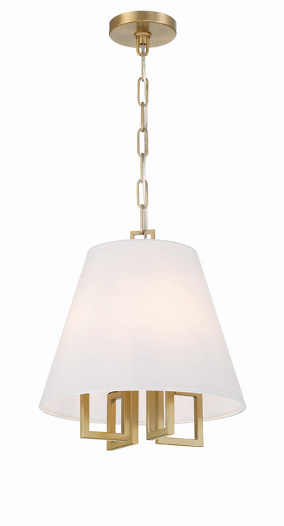 ##Antique Hardware## Libby Langdon Westwood 4 Light Vibrant Gold Pendant