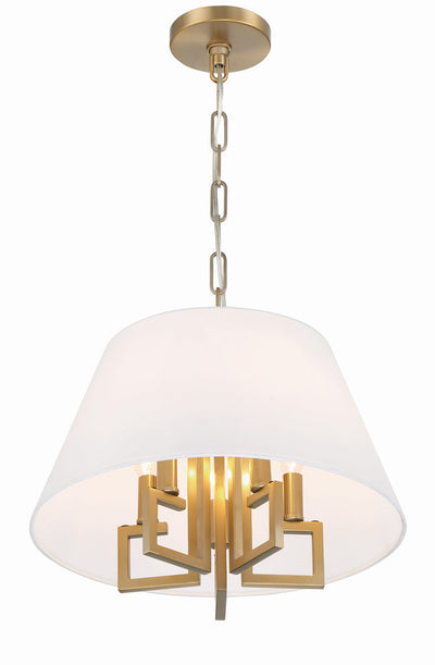 ##Antique Hardware## Libby Langdon Westwood 5 Light Vibrant Gold Pendant