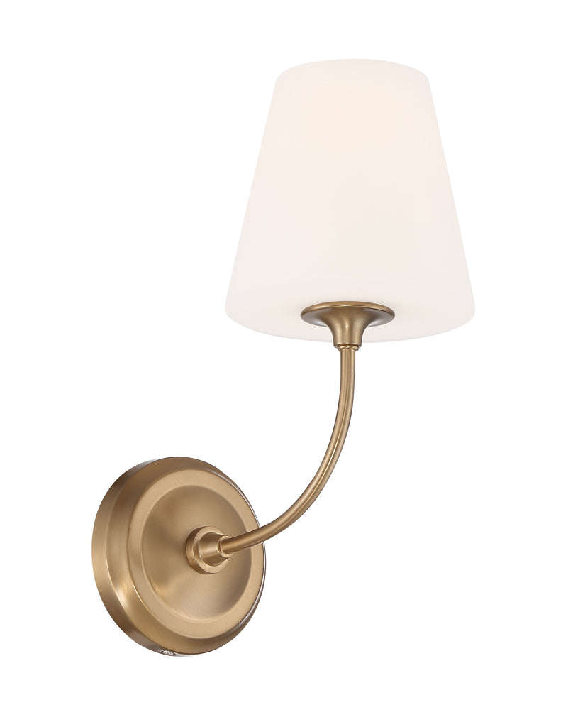 ##Antique Hardware## Libby Langdon Sylvan 1 Light Vibrant Gold Sconce