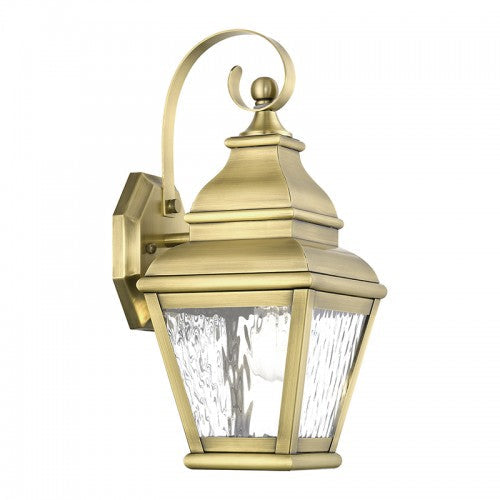 Antique Hardware 1 Light Antique Brass Outdoor Wall Lantern Exterior