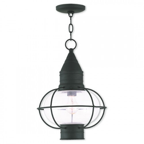 Antique Hardware 1 Light Black Outdoor Lantern Exterior