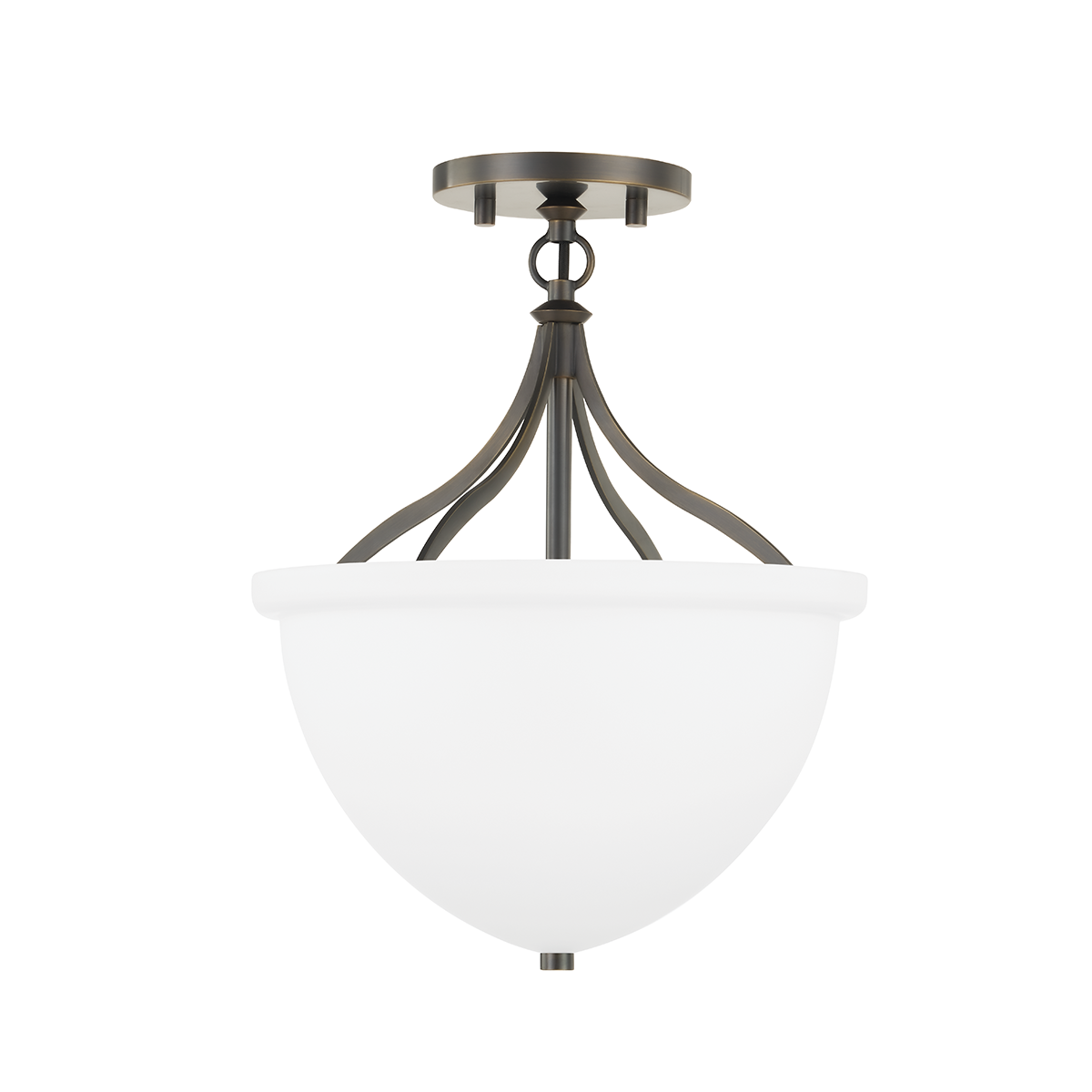 Antique Hardware Browne Semi Flush Semi Flush