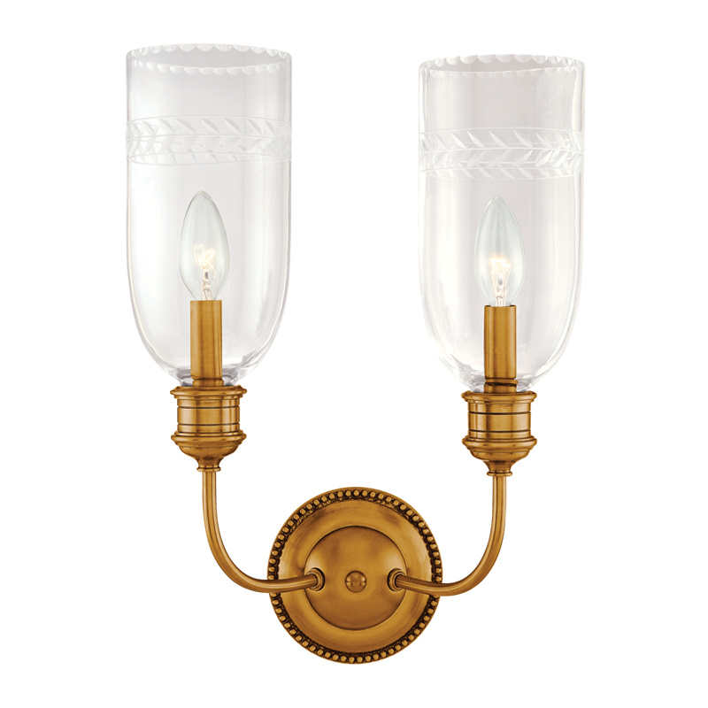 ##Antique Hardware## Lafayette Wall Sconce