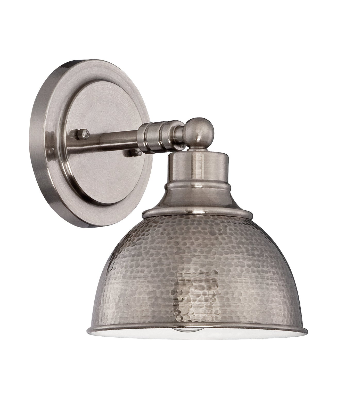 ##Antique Hardware## Timarron 1 Light Wall Sconce in Antique Nickel