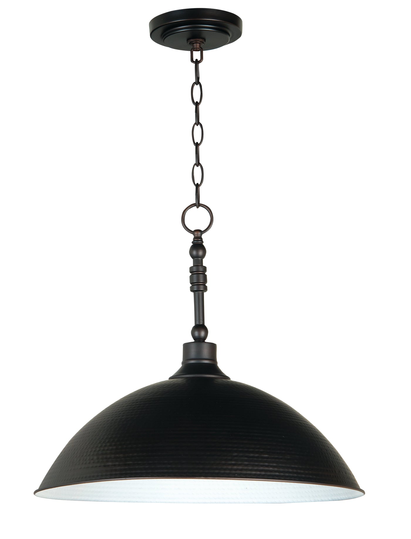 ##Antique Hardware## Timarron 1 Light Large Pendant in Aged Bronze Brushed