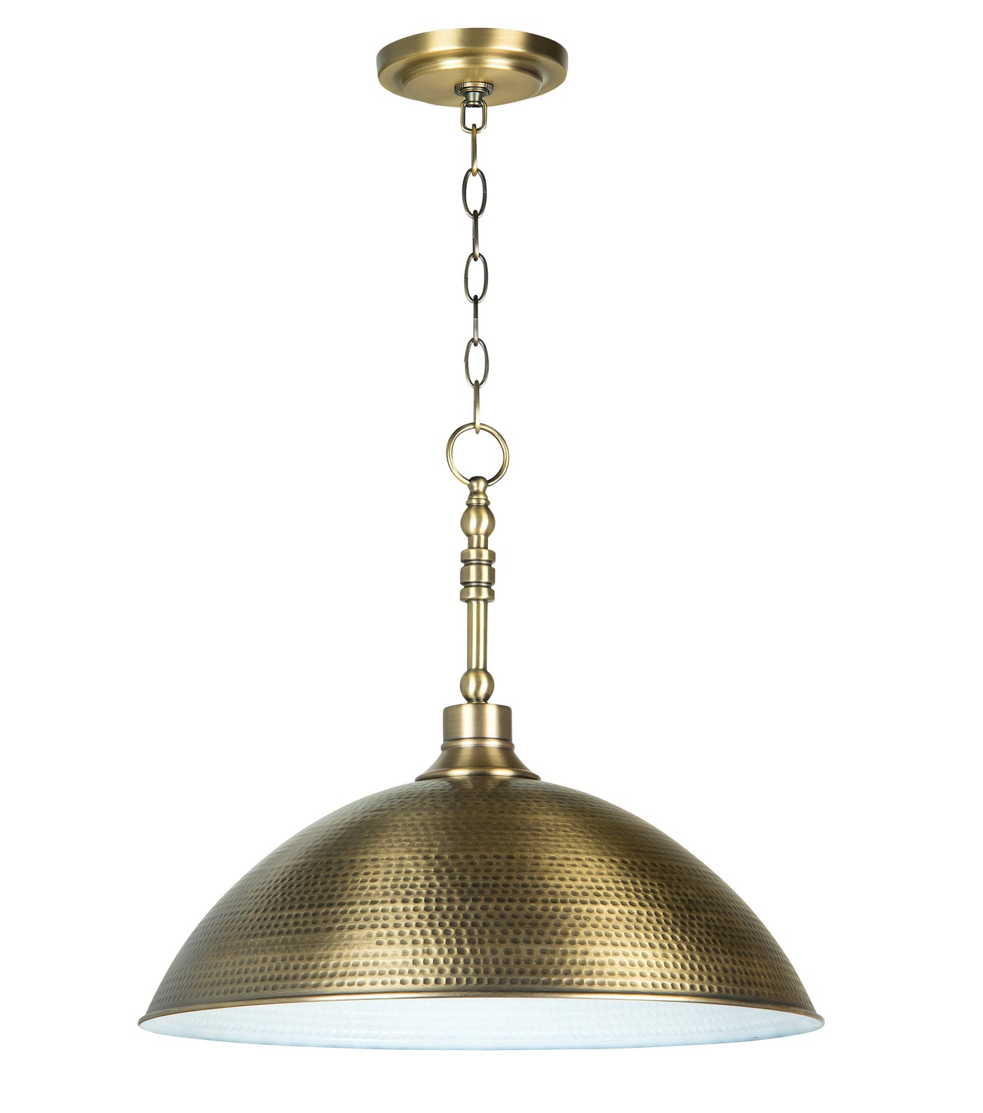 ##Antique Hardware## Timarron 1 Light Large Pendant in Legacy Brass