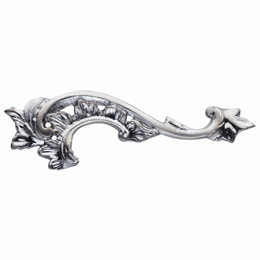 Antique Hardware 6 Inch (4 1/2 Inch C-C) Unique Curly Pull (Several Finish Options) CABINET PULL