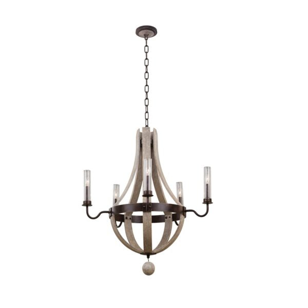 Harper 5 Light Outdoor Chandelier