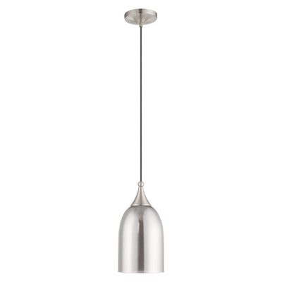 Antique Hardware 1 Light Brushed Nickel Single Pendant Pendant