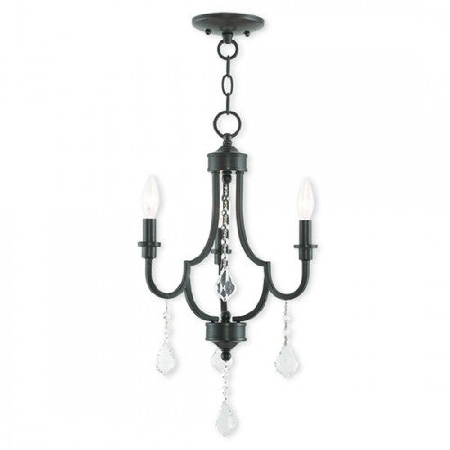 Antique Hardware 3 Light English Bronze Chandelier Chandelier