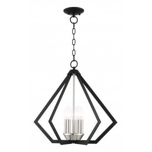 Antique Hardware 5 Light Black Chandelier Chandelier