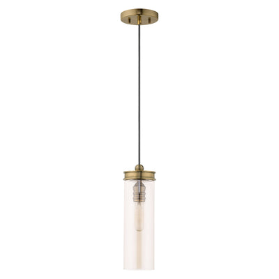 Antique Hardware 1 Light Antique Brass Single Pendant Pendant