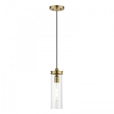 Antique Hardware 1 Light Antique Brass Mini Pendant Pendant